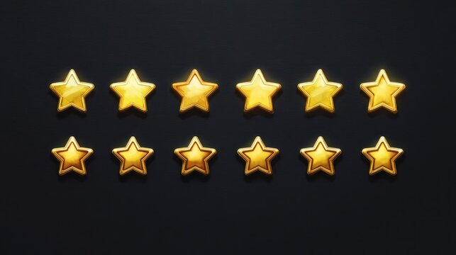Gold star rating system