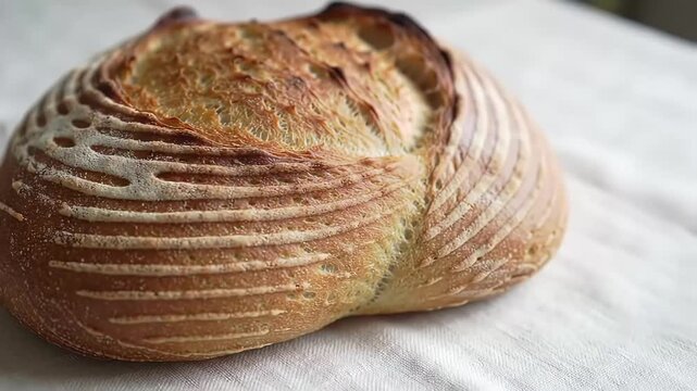 Homemade Sourdough Loaf Easy Baking Recipe & Tips for Beginners!