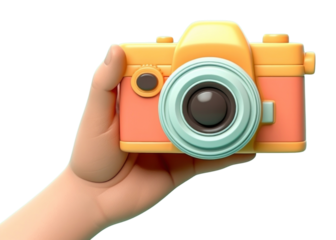 PNG Camera holding hand photographing.
