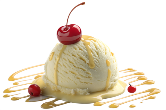 Colorful Ice Cream Icon Set – Flat Style Dessert Illustrations for Summer and Food Design Projects