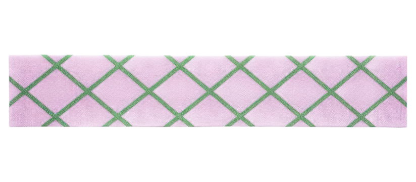 PNG Argyle pattern adhesive strip purple green pink.
