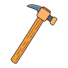A roofing hammer with a sharp claw for shingle removal and a flat face for nailing. Durable, ergonomic, and perfect for roofing and construction tasks.
