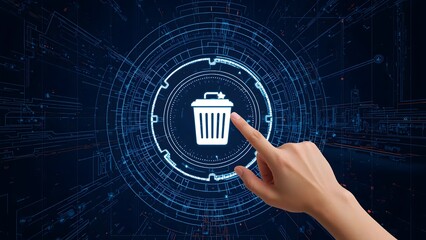 Digital cleaning and deletion.