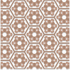 Symmetrical Repeating Abstract Texture high-quality seamless vector pattern featuring a unique artistic composition