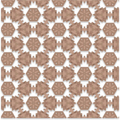 Fototapeta premium Symmetrical Repeating Abstract Texture high-quality seamless vector pattern featuring a unique artistic composition
