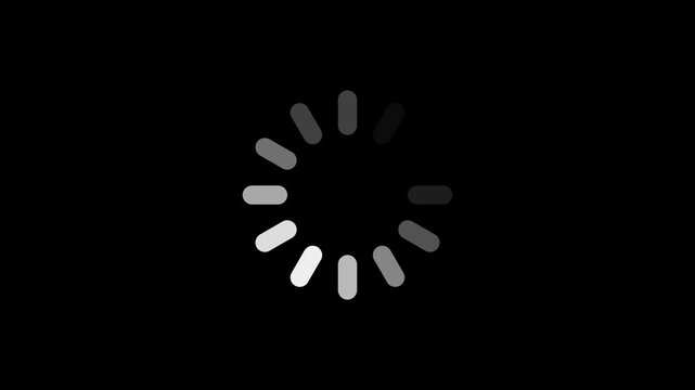 Loading Circle, video. Download progress, preloaded animation web design template, interface buffering upload.Science Futuristic Loading Circle Ring. Loading Transfer - Powered by Adobe