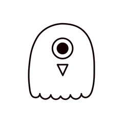 おばけのイラスト