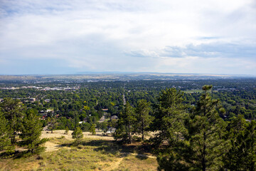 City of Billings, Montana in June