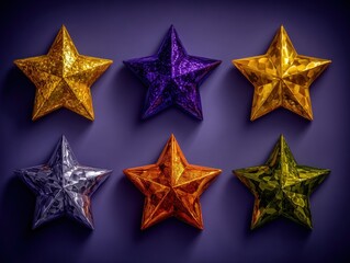 Obraz premium Stars in vibrant colors