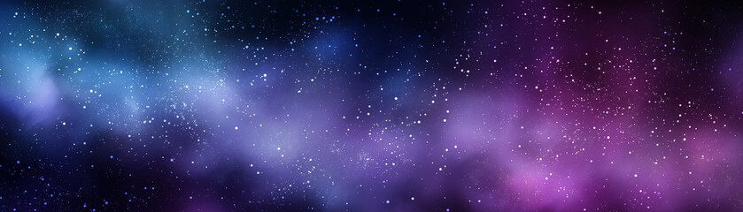 Obraz premium Cosmic wonder starry night sky outer space digital artwork mystical environment expansive viewpoint