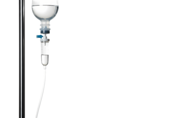 Intravenous Drip Bag and Stand