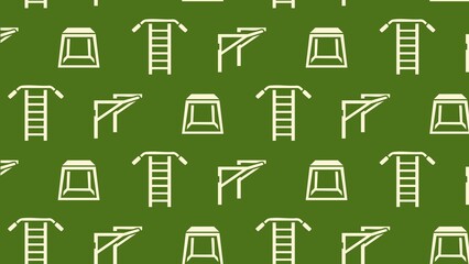 Vector gym body building cross fit pattern design multicoloured  