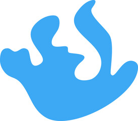 Abstract and random shape for design element with simple decorative.