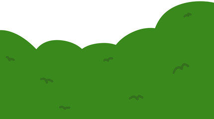 Obraz premium heart shaped grass