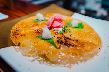 Dericious Food at Street of Miroku in Aomori, Japan