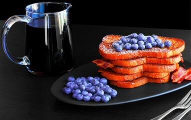 Stacked French Toast with Berries
