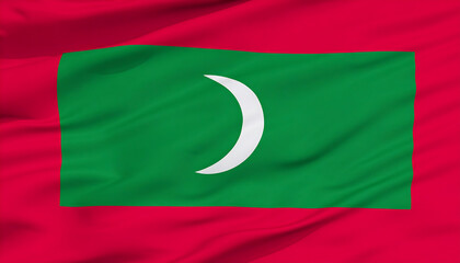 Obraz premium flag of Maldives