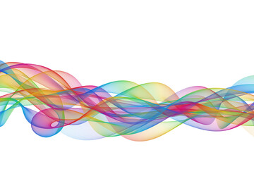 Abstract color curve background free material