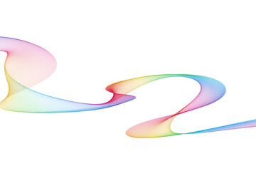 Abstract color curve background free material