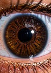 Intricate Hazel Eye Macro: A Window to the Soul