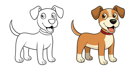 Vector Dog icon collection - vector silhouette