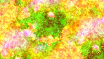 abstract colorful bubble background