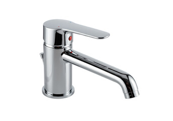 Chrome Bathroom Faucet: Modern Single-Handle Mixer Tap for Basin