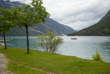 Achensee: Picturesque lake in Austria near Innsbruck