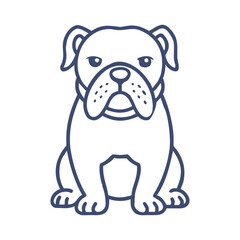 Fototapeta premium Vector Dog icon collection - vector silhouette