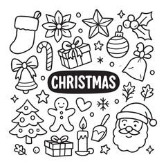 Christmas Icons for Joyful Holiday Season Magic