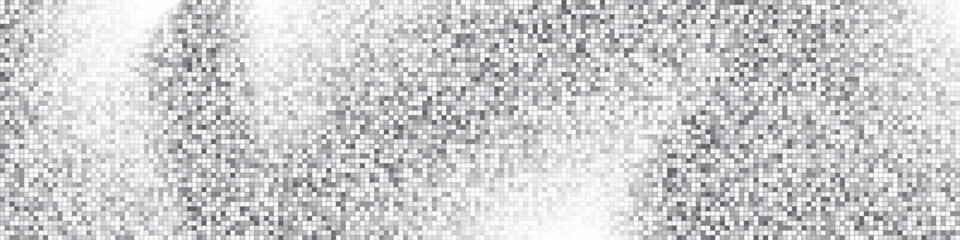 Silver shining background template. Disco mirror ball texture with sparkling lights