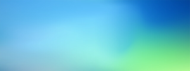 Abstract soft gradient background in green and blue. Mesh structure with light and pastel blend. Cold liquid shape with blur texture. Vector illustration. © YEVHENIIA