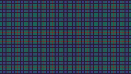 A dark plaid pattern with green and purple squares and red lines creating a seamless texture