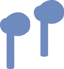 air pod icon vector transparent 