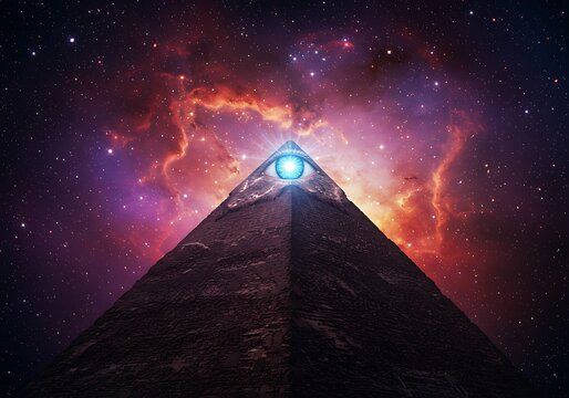 Cosmic Pyramid's Eye