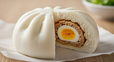 Bánh Bao (Vietnamese Steamed Bun)