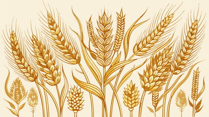 golden wheat background