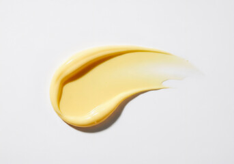 クリームテクスチャの美しい塗り広げイメージ