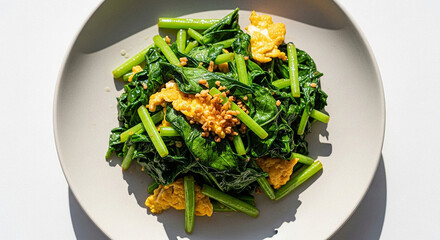 Sayur Manis (Stir-Fried Sweet Leaf Greens)