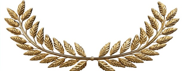 Gold laurel wreath (3)