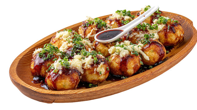Pakistani spicy gol gappay, indian pani puri and bangali fuchka full of chaat masala with sour water in a dish isolated on marble background top view of indian street food