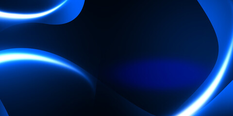 abstract blue background with glow