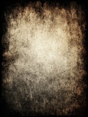 Obraz premium Aged, textured paper with various shades of brown and beige, showing signs of wear and time