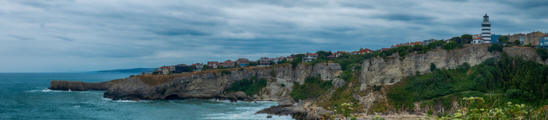 Lighthouse on the Black Sea in Sile