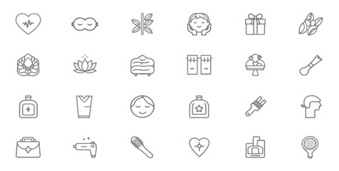 Modern Outline Icon Set: Diverse Line Art Vectors for Business, Technology & Everyday Concepts
