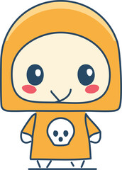 a chibi messenger of death