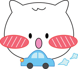 여행 가는 캐릭터