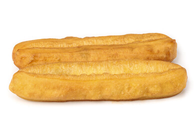 Crispy fried fries ready to enjoy on a clean white background for a satisfying indulgence