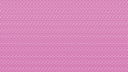 Abstract Pink Background with Repeating Black Patterns