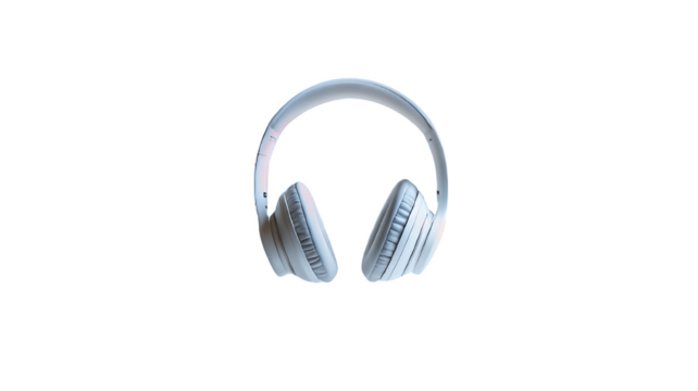 white headset